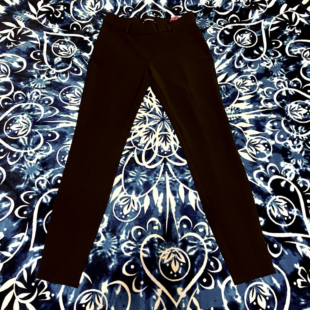 Express Mid Rise Pull On Legging